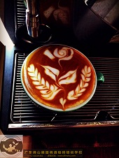 玫瑰篇咖啡拉花系列